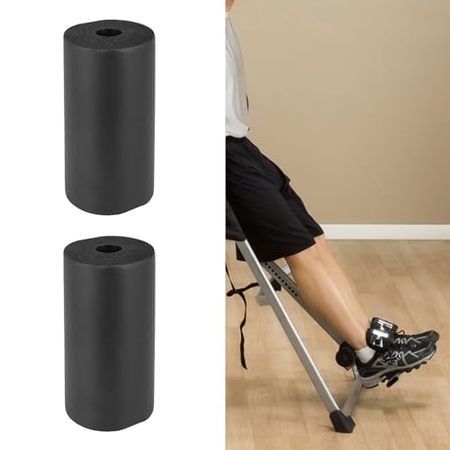 Leg Extension Foam para PADS, espuma para pies para rodillos PADS, espuma para banco de pesas, repuesto para rodillo de máquina de ejercicio (140MM), como se muestra en la imagen miniatura 3