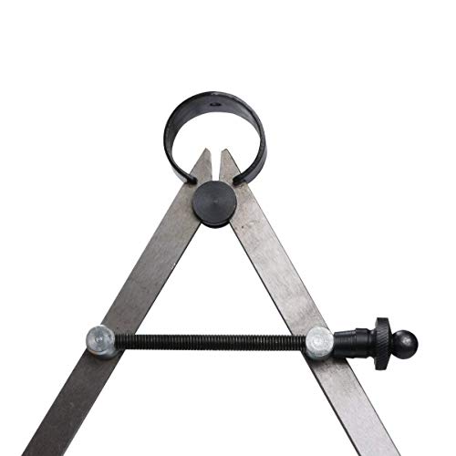 Kissbuty Spring Inside Outside Divider Caliper Set Measures 8 Inch Machinist Tools 3-Pack, 230Mm Leg Length #TOP3