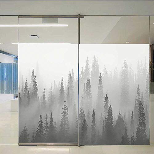 Película decorativa opaca para ventana 45x120cm