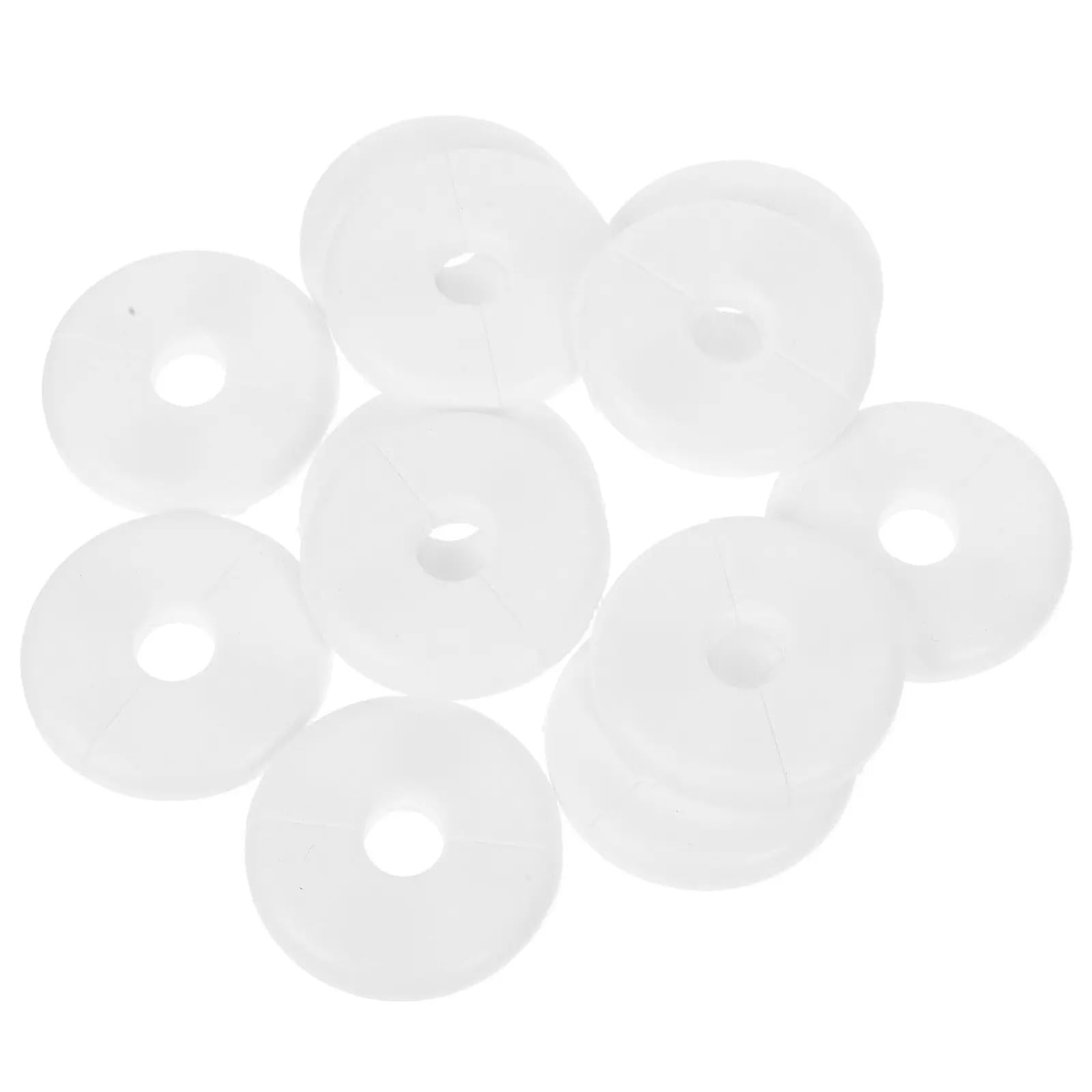 Dasjkdi One Color 12Pcs Split Flange Pipe Cover Decorative Plate 10Mm Hole Radiator Plumbing For Wall Holes