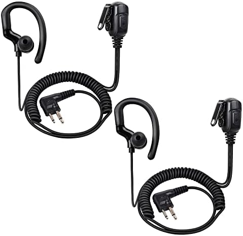 Auricolare Con Microfono E PTT Per Walkie Talkie Motorola | Compatibile DP1400, GP300, GP88 - Design A G - Foto 6