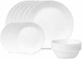 Set Stoviglie Corelle Vitrelle Anders 18 Pezzi | Vetro Triplo Strato | Resistente A Scheggiature | Servizio Per 6 - Foto 11
