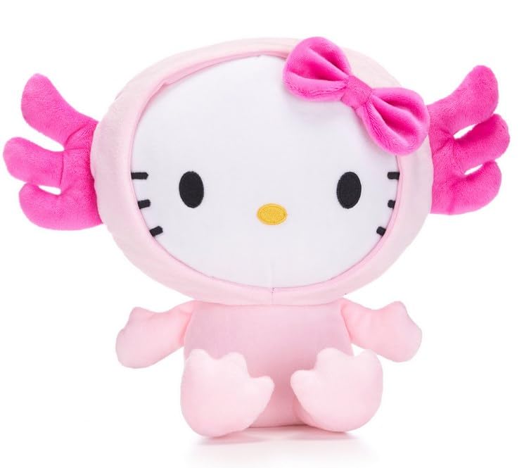 UKToyworld Pink Hello Kitty Axolotl 10Inch Plush Costume Hello