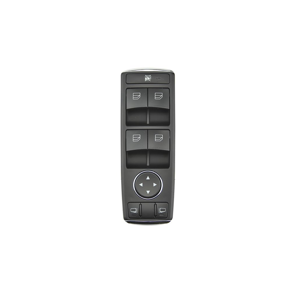 Car Power Window Switch Master Panel Compatible with Ben-z C230 C250 C280 C300 C350 C63 E500 E63 E350 E550 GLK350 A2049055302 1669054300