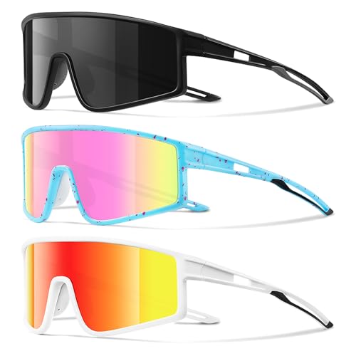 Image of Kids Polarized Sunglasses Youth Baseball Sun Glasses for Boys Girls | UV Protection,Toddler Softball Glasses, Gifts for Cycling,Running,Fishing,Hiking,Sports Stuff Beach Accessories for 3-12 Teen