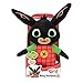 Bing - Peluche 33cm Parlante, personaggio Bing, premi il bottone e dirà le sue frasi preferite, per bambini a partire dai 0 mesi, BNG02000, Giochi Preziosi