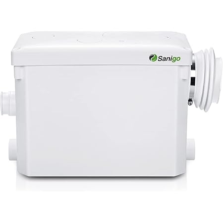 Sanigo Sani P4i Lifting System Waste Water Pump Quiet Household Pump For Hang Toilet Toilet 400 W Amazon De Diy Tools