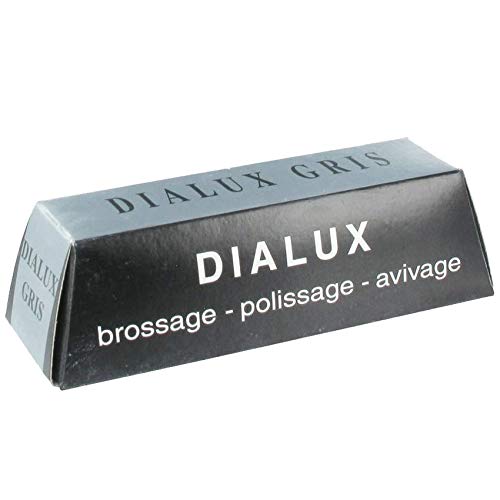 Silver Black Jewelry Polishing Compound Black & Gray Dialux Rouge 2 Bars
