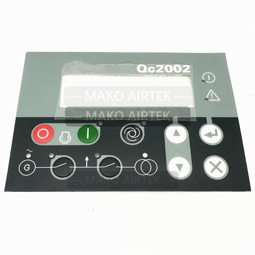 MAKO AIRTEK Keypad Membrane Compatible with Atlas Copco (QC2002 Keypad)