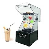 [Pala de alto rendimiento] Acero inoxidable endurecido y afilado, diseñado para mezclar los alimentos más duros o gruesos, sin atascarse, romper o triturar el hielo y la nieve en unos segundos. Trabaja con el ángulo del recipiente para producir un vórtice constante, que fluye hacia el centro para una mezcla omnidireccional.