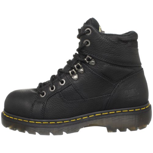 Dr. Martens, Men's Ironbridge Steel Toe Heavy Industry Boots, Black, 9 M US