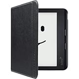  Étui de Tablette Gecko Covers Easy-Click Eco, Convient pour Kobo Libra Colour/Tolino Vision Color, Matériau 100% GRS, Fonction de Veille/Activation Automatique, Noir