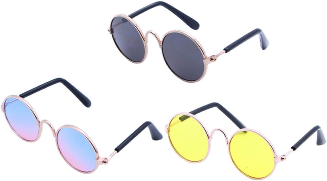 BESPORTBLE 3pcs Vintage Round Frame...