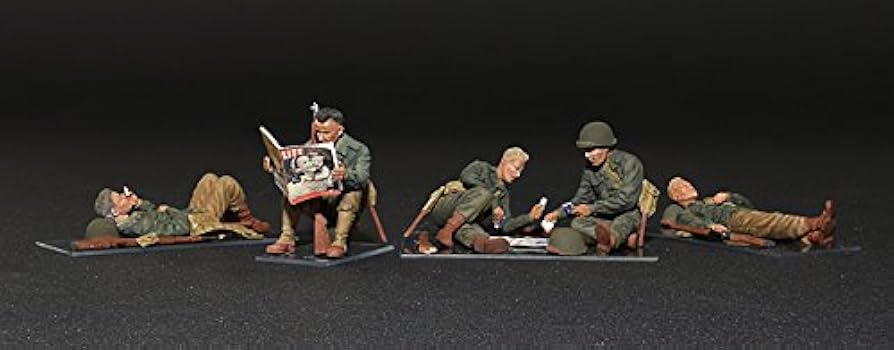 グンゼ産業　1/35 ミリタリーフィギュア5セット グンゼ産業 1/35 ミリタリーフィギュア5セット グンゼ産業 1/35
