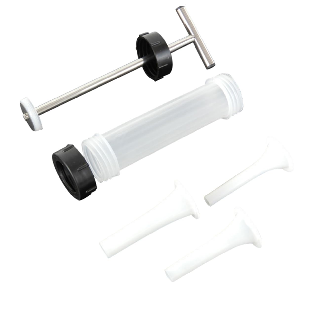 OFFSCH Mini Manual Sausage Stuffer Filling Tubes Funnel for Homemade Sausage Making Easy to -grade Material for Kitchen Use