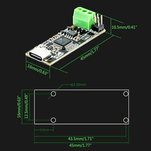 Analyseur USB vers CAN CANable 2.0 pour résoudre les pertes de trames de votre bus CAN2.0 - 2