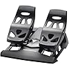 Thrustmaster TFRP Flight Rudder Pedals Realistic Flight Simulator Controls with Sliding Rail System for Smooth Precision - Compatible with PS5, Xbox Series X|S & PC