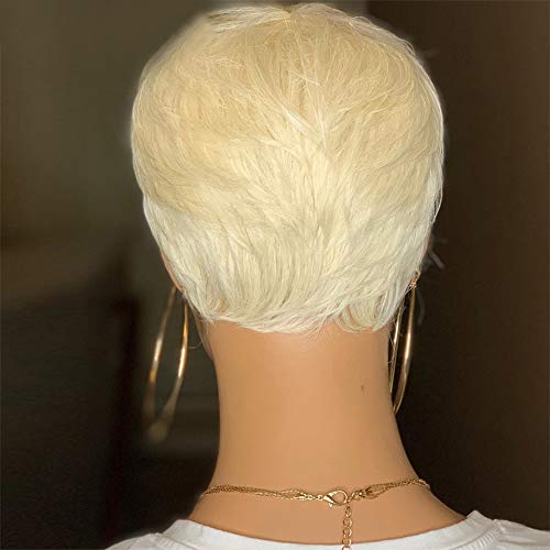 Beisdwig Short Pixie Haircut Synthetic Short Wigs For Black Women Short Hairstyles For Women Wig Short Hair (7345A) #TOP2
