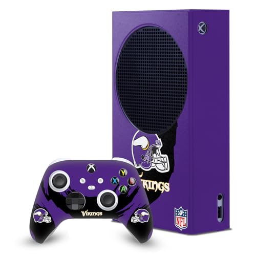 Skin Xbox Series S NFL Minnesota Vikings cadeau parfait pour les fans de football américain