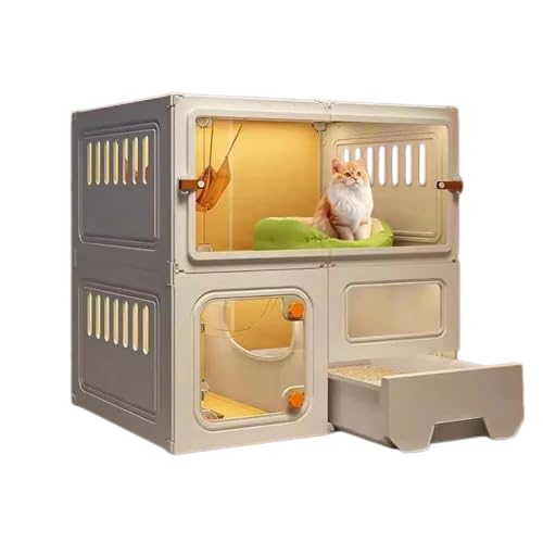 猫用ハウス型キャットケージ 透明パネル 組み立て式 4段タイプ イエロー屋根 猫用ケージ キャットケージ 透明」の人気商品一覧 | 安い商品を通販
