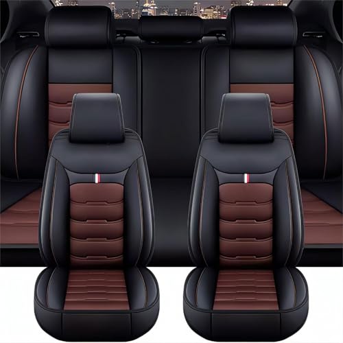 Housses de Siège Voiture pour Dacia Jogger 2022 2023 2024 2025, Cuir Ensembles Housses Siège Imperméable Couvre Sieges Protection Accessoires,B