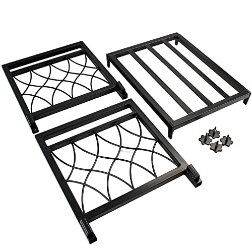 Firewood Rack Indoor Fireplace Log Holder Outdoor Wood Storage Log Rack Decorative Heavy Duty Steel Firewood Carrier Stove Bracket Stacking Rack - Fireplace, Stove And Fire Pit (Line) #TOP7