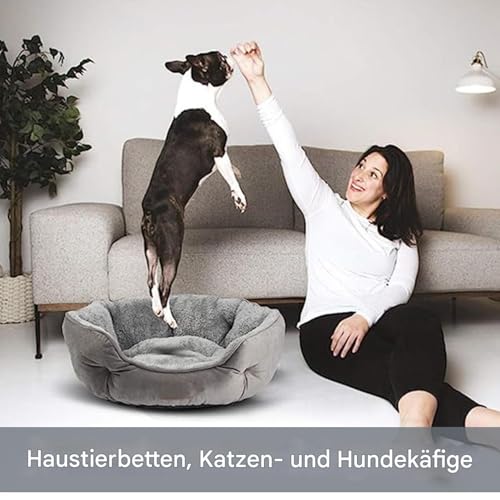 Mihauuke Haustier Schlafsofa Höhle - Gepolsterte Outdoor Winterfeste Hundehöhle - rutschfeste Schlafhöhle Für Kleine Und Große Tiere Katzen Hunde