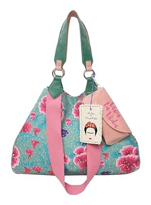 Fritzi aus Preußen Izzy Limited Canvas Shopper Flower Green