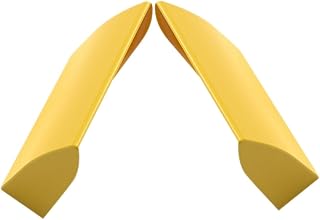 Abaodam 2 Piezas Pila de Carga de vehículos eléctricos Cubierta de Lluvia de Pila de Carga Dosel del Soporte de Carga Protector de Lente Cubierta de Lluvia para Punto de Carga AbS Amarillo