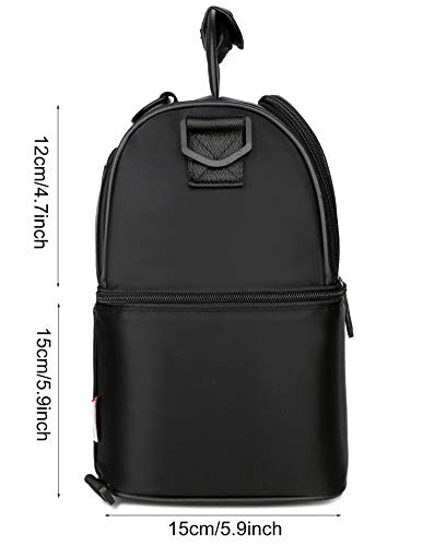 ThreeH Borstpomp tas Rugzak Twee Lagen voor Moeder Outdoor Werk Baby Fles Borstmelk Borstvoeding Koeltas BD06 Zwart - Image 5