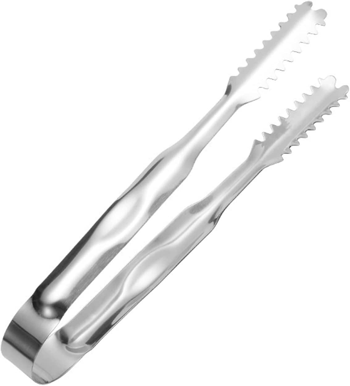 Pinzas de Cocina de Acero Inoxidable para Hielo, Pinzas para Hielo en Grano, Pinzas para Hielo, Cubos de azúcar, Pan, Pinzas para Alimentos, Accesorios de Barra de Cocina