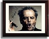 Jack Nicholson Autograph Promo Print - Framed 8x10