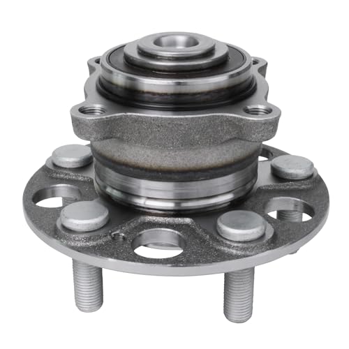 Image of Detroit Axle - FWD Pair Rear Wheel Bearing and Hub Assembly for 2009 2010 2011 2012 2013 2014 Acura TL