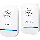 Repellente Ultrasuoni per Zanzare, Antizanzare Ultrasuoni per,Topi, formiche, Insetti, Ratti, Scarafaggi, Mosche, Pulci- Repeller ultrasonico Controllo dei parassiti di Human & Pet Friendly (2 Pack)