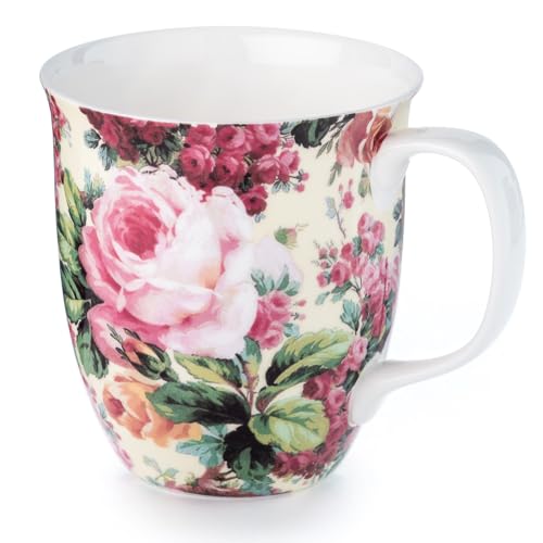 Taza McIntosh Chintz Rose Bouquet de porcelana fina 375 ml miniatura 2