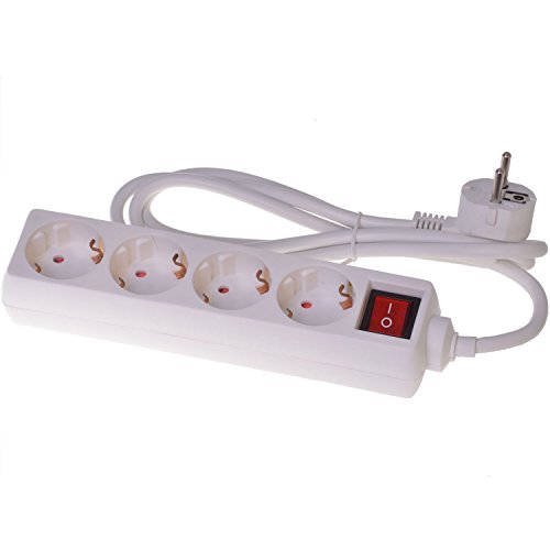 Preisvergleich Produktbild Filmer 20849 Steckerleiste 4er mit Schalter