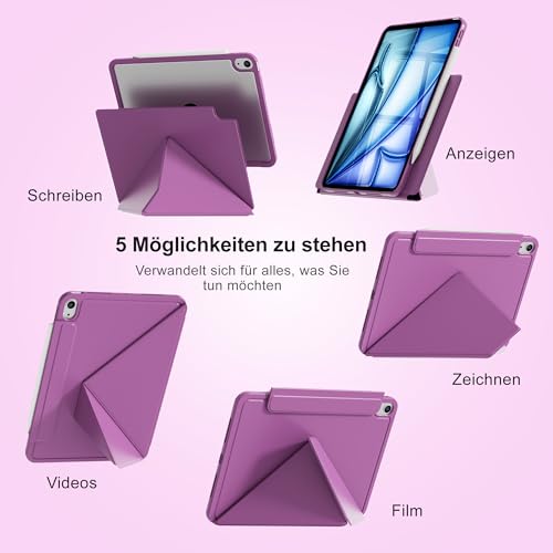 Étui magnétique pour iPad avec porte-stylo pour éviter les rayures - 5