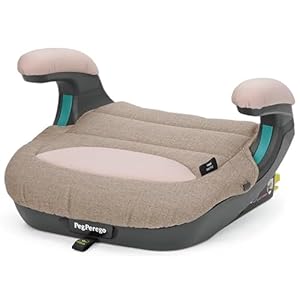 Peg Perego Viaggio Shuttle Autositz, Auto-Sitzerhöhung mit ISOFIX für Kinder von 125 bis 150 cm (6-12 Jahre), 22-36 kg, Mon Amour
