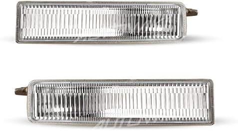 AUTOWIKI Fog Lights Assembly For 2003-2007 Scion XB With Clear Lens 2PCS OEM Fog Lamps With 9006 12V 51W Bulbs