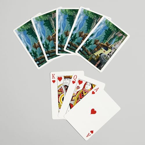 Baraja de naipes Póker 52 cartas para adultos miniatura 7