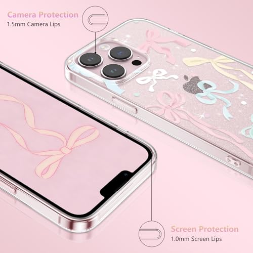 Coque tendance iPhone 14 Pro scintillante cadeau