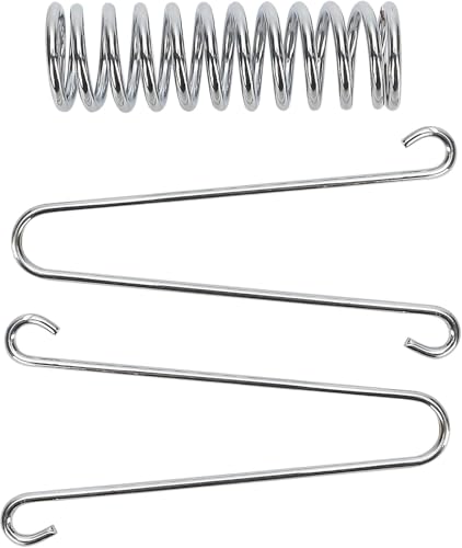 4Pcs Cierres de Resorte para Tiendas de Campaña, Tensores de Cuerda para Toldos, Tiendas, Accesorios para Estantes de Alambre de Acero Inoxidable de Alta Resistencia miniatura 4