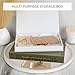 Beautiful Decorative Books - Set of 2 Boxes Enhance Your Coffee Table, Bookshelf or Mantel Shelf Decor - Aesthetic Fake/Faux Books for Modern Home Decoration, Photo Storage and as a Keepsake Box
