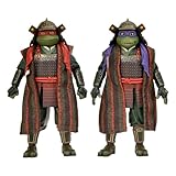 NECA Teenage Mutant Ninja Turtles 3 (Movie) - Turtles in Time- 1:7 Scale Collectible Action Figures, Donatello & Raphael 2-Pack