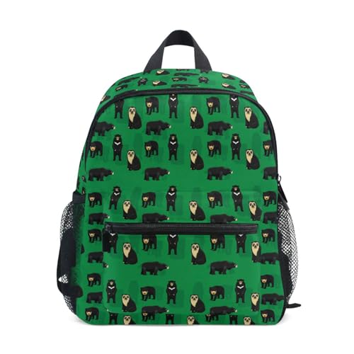 Sac à dos d'extérieur pour enfants garçons et filles ours S