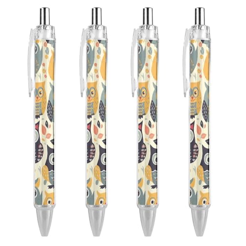Stylos à encre noire super douce pointe 0,5 mm avec grip confort pour écriture fluide