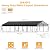 20' x 40' Heavy Duty Metal Carport with Galvanized Steel Roof, Metal Roof Carport with Enhanced Base, Tall MetalCarport Kits Garage for Tractors, Pickup, Boat, Car