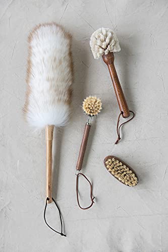 Creative Co-Op Brush, Beech Wood, Nylon, Dark Brown - Image 4