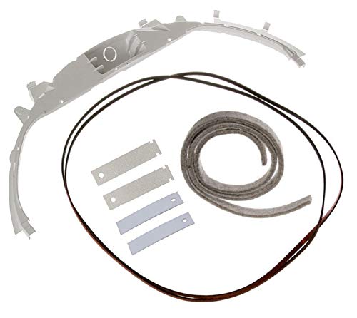 Dryer Bearing Kit WE49X20697: 1 Bearing WE3M26 2 Dryer Slides WE1M481/WE1M1067 2 Dryer Slides WE1M333/WE1M504 1 Belt WE12M29, 1 Felt WE9M30/WE09X20441