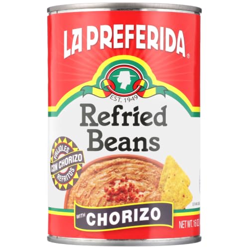 Image of La Preferida Bean Sampler, (Organic Refried Pinto Beans, Organic Refried Black Beans, Homestyle Beans, & Chorizo Refried Beans), 1 Each (Variety Pack)